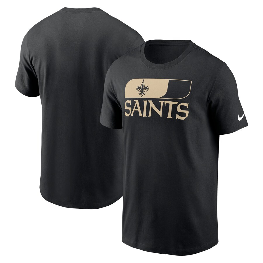 Men's New Orleans Saints Nike Black Air Essential T-Shirt - ujerseystore