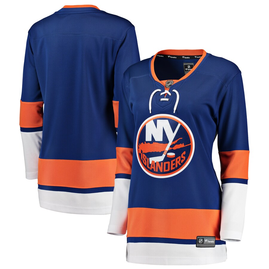 Women's New York Islanders Fanatics Branded Blue Breakaway Home Jersey - ujerseystore