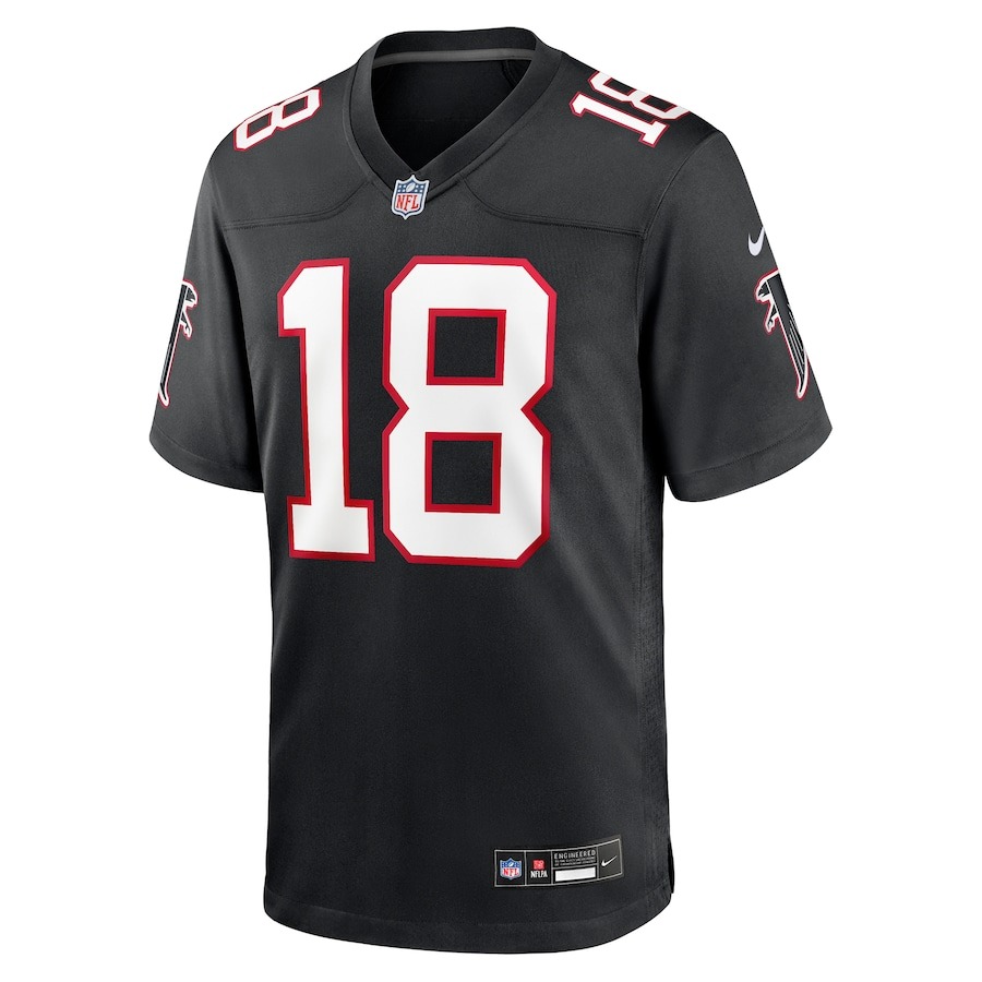 Men's Atlanta Falcons Kirk Cousins Nike Black Alternate Game Player Jersey - ujerseystore