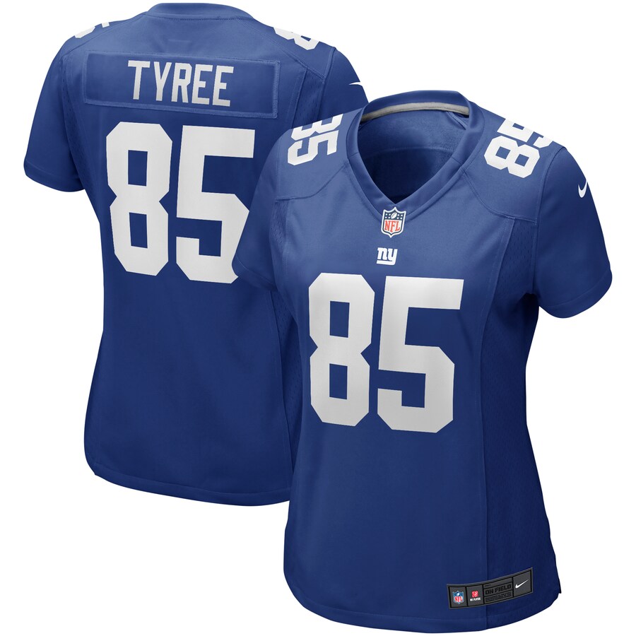 Women's New York Giants David Tyree Nike Royal Game Retired Player Jersey - ujerseystore