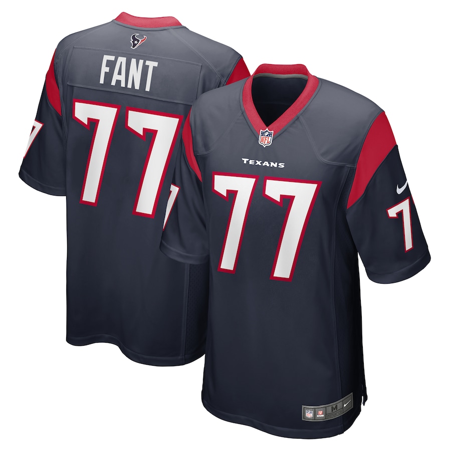 Men's Houston Texans George Fant Nike Navy Game Jersey - ujerseystore