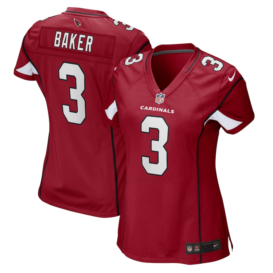 Women's Arizona Cardinals Budda Baker Nike Cardinal Game Jersey - ujerseystore