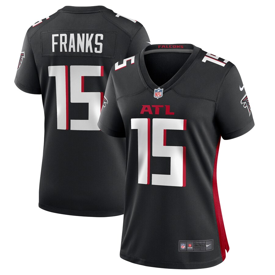 Women's Atlanta Falcons Feleipe Franks Nike Black Game Jersey - ujerseystore