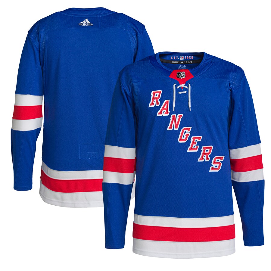 Men's New York Rangers adidas Royal Home Primegreen Authentic Pro Jersey - ujerseystore