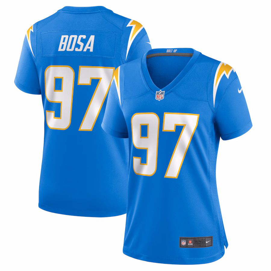 Women's Los Angeles Chargers Joey Bosa Nike Powder Blue Game Jersey - ujerseystore