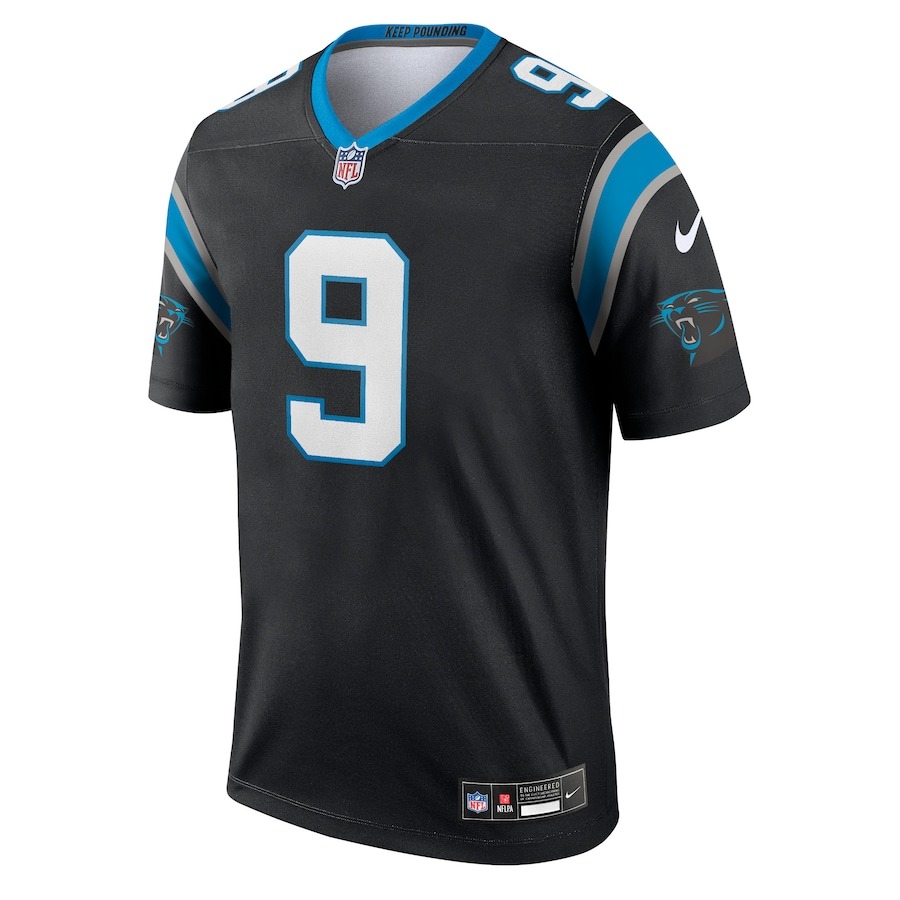 Men's Carolina Panthers Bryce Young Nike Black  Legend Jersey - ujerseystore