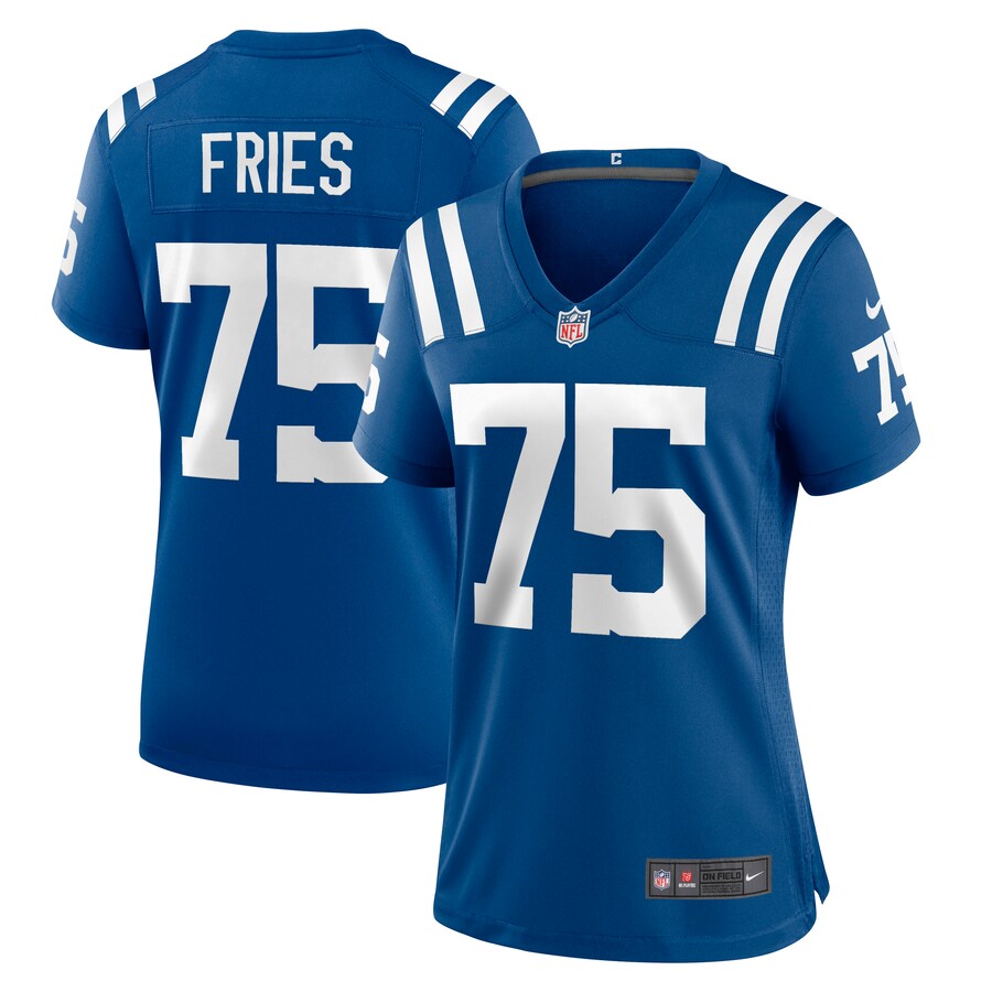 Women's Indianapolis Colts Will Fries Nike Royal Game Jersey - ujerseystore