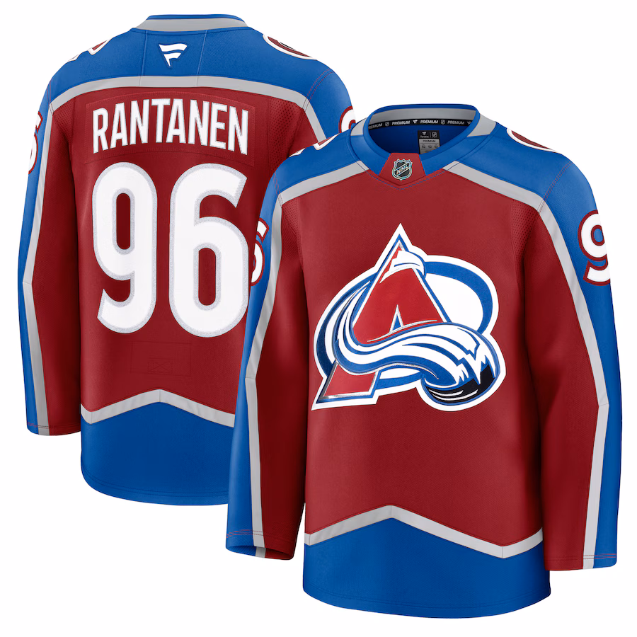 Men's Colorado Avalanche Mikko Rantanen Fanatics Burgundy Home Premium Jersey - ujerseystore