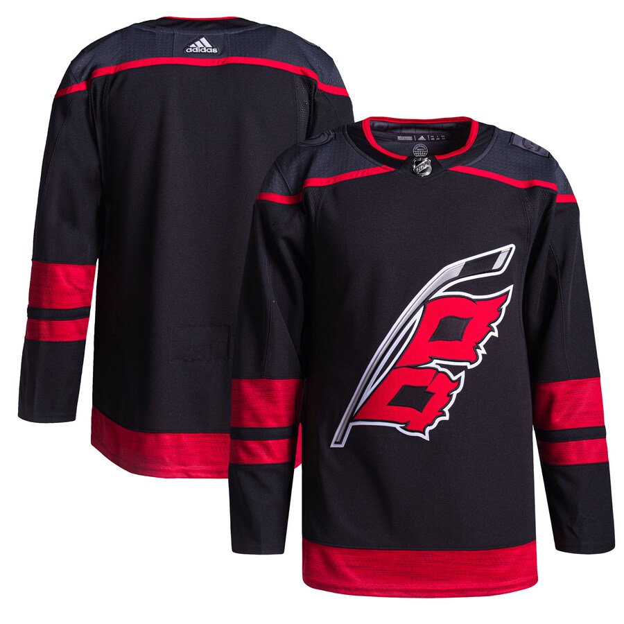 Men's Carolina Hurricanes adidas Black Home Primegreen Authentic Pro Jersey - ujerseystore