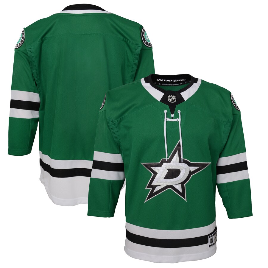 Youth Dallas Stars Green Home Premier Jersey - ujerseystore