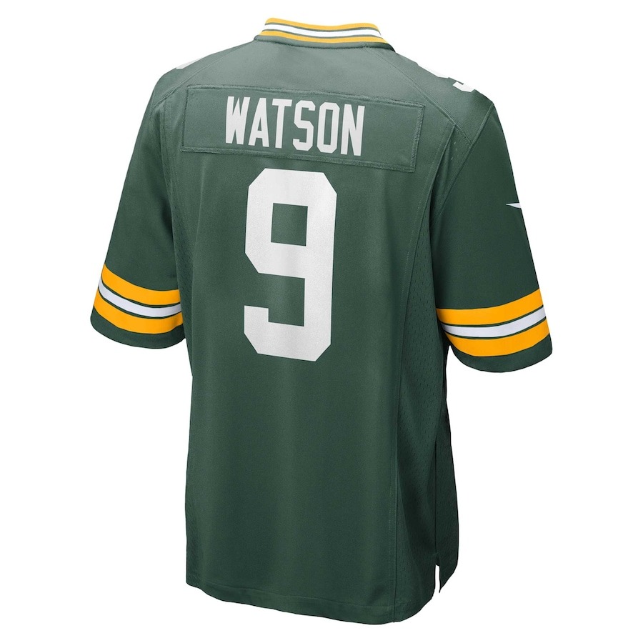 Men's Green Bay Packers Christian Watson Nike Green Game Jersey - ujerseystore