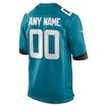 Men's Jacksonville Jaguars Nike Teal Custom Team Game Jersey - ujerseystore