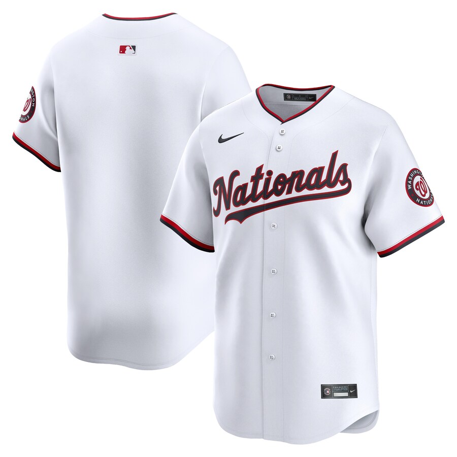 Youth Washington Nationals Nike White Home Limited Jersey - ujerseystore