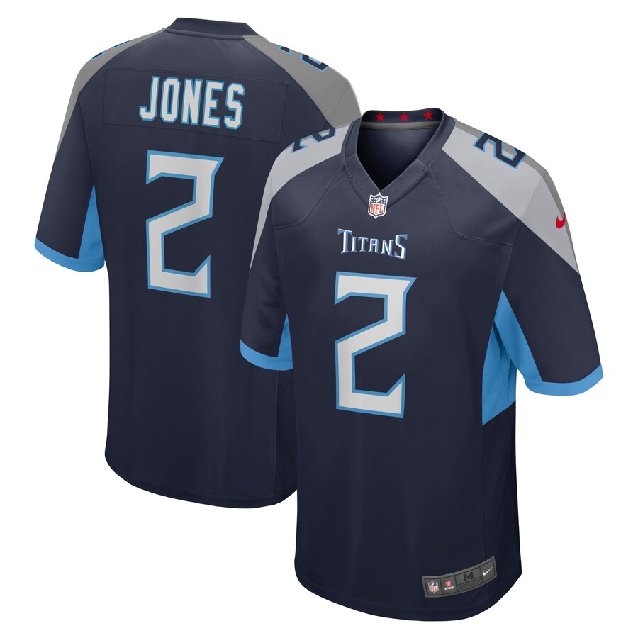 Men's Tennessee Titans Julio Jones Nike Navy Game Jersey - ujerseystore