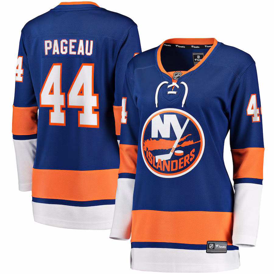 Women's New York Islanders Jean-Gabriel Pageau Fanatics Blue Breakaway Player Jersey - ujerseystore