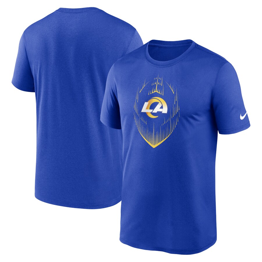 Men's Los Angeles Rams Nike Royal Primetime Legend Icon Performance T-Shirt - ujerseystore