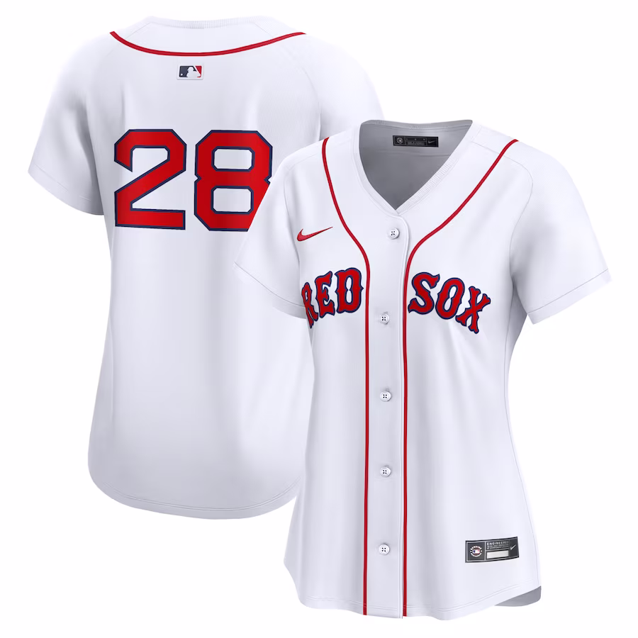 Women's Boston Red Sox Corey Kluber Nike White Home Limited Player Jersey - ujerseystore