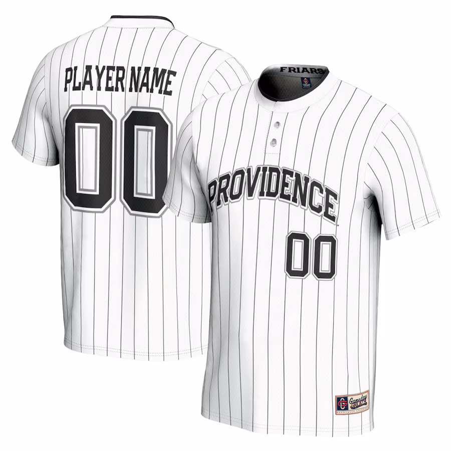 Providence Friars GameDay Greats Youth NIL Pick-A-Player Softball Lightweight Jersey - White - ujerseystore