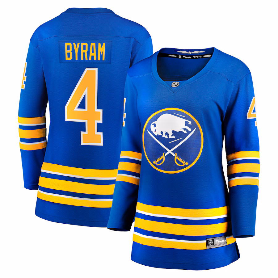 Women's Buffalo Sabres Bowen Byram Fanatics Royal Home Breakaway Player Jersey - ujerseystore