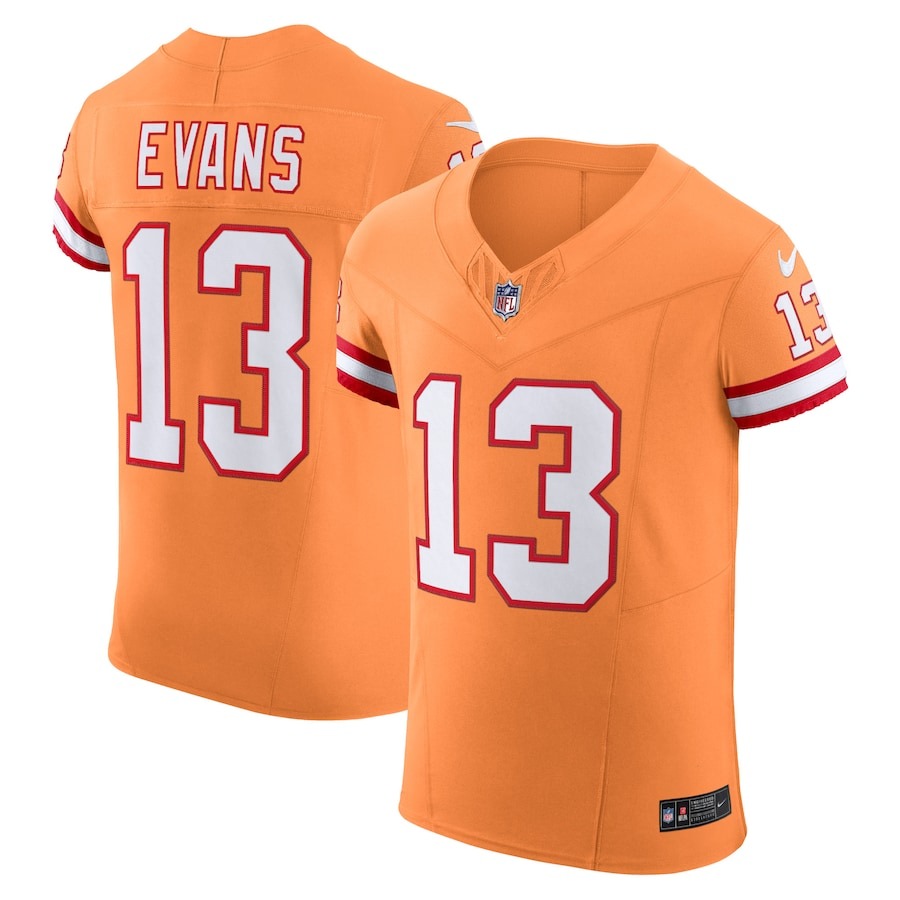 Men's Tampa Bay Buccaneers Mike Evans Nike Orange Alternate Vapor F.U.S.E. Elite Jersey - ujerseystore