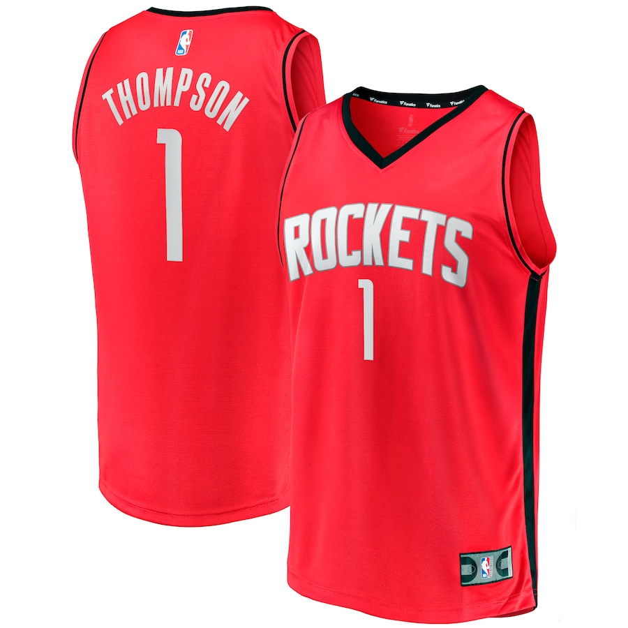 Youth Houston Rockets Amen Thompson Fanatics Red Fast Break Replica Jersey - Icon Edition - ujerseystore