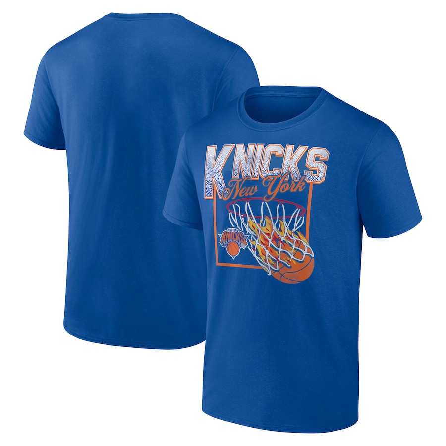 Men's New York Knicks Blue Alley Oop T-Shirt - ujerseystore