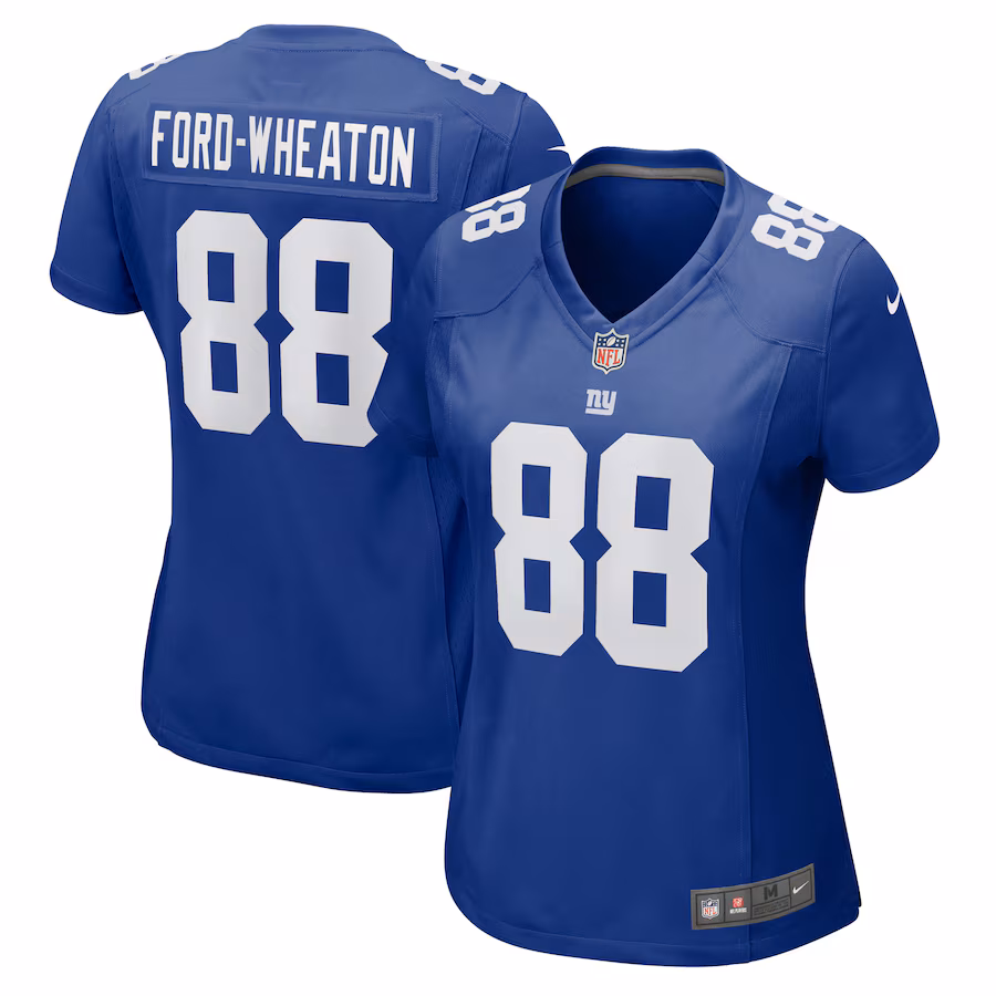 Women's New York Giants Bryce Ford-Wheaton Nike Royal Game Jersey - ujerseystore