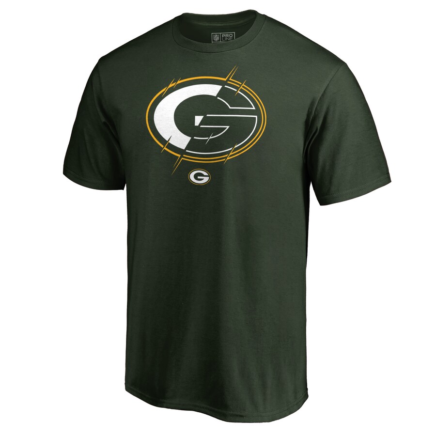 Men's Green Bay Packers Green X-Ray T-Shirt - ujerseystore