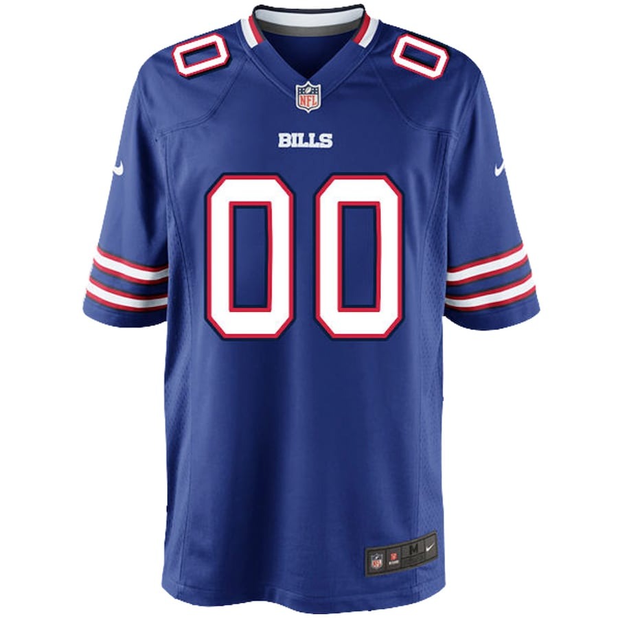 Youth Buffalo Bills Nike Royal Custom Game Jersey - ujerseystore