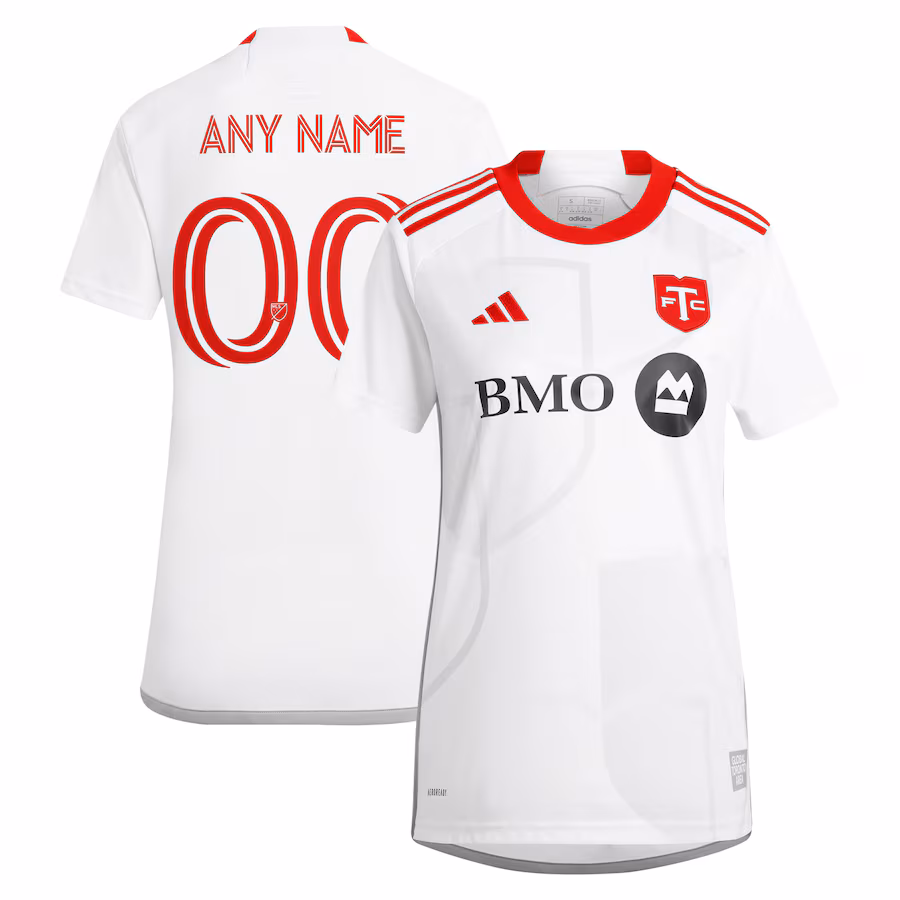 Women's Toronto FC  adidas White 2024 GTA Kit Replica Custom Jersey - ujerseystore