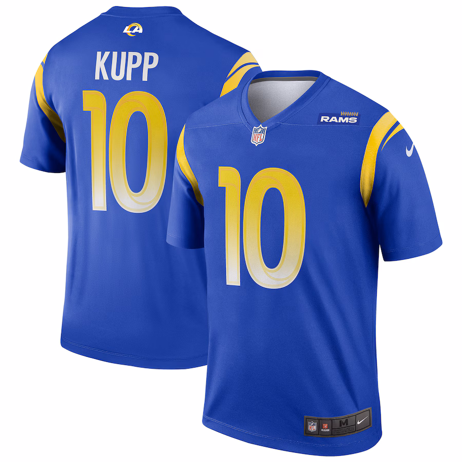 Men's Los Angeles Rams Cooper Kupp Nike Royal Team Legend Player Performance Top - ujerseystore