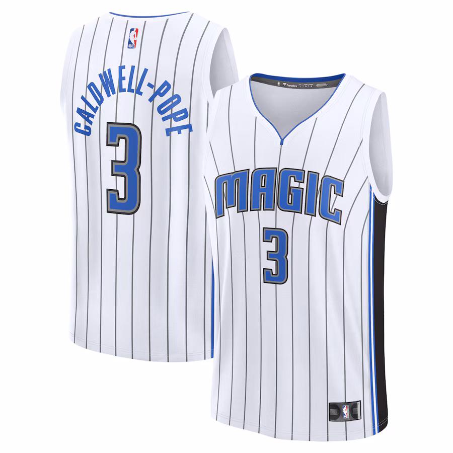 Men's Orlando Magic Kentavious Caldwell-Pope Fanatics White Fast Break Replica Player Jersey - Association Edition - ujerseystore