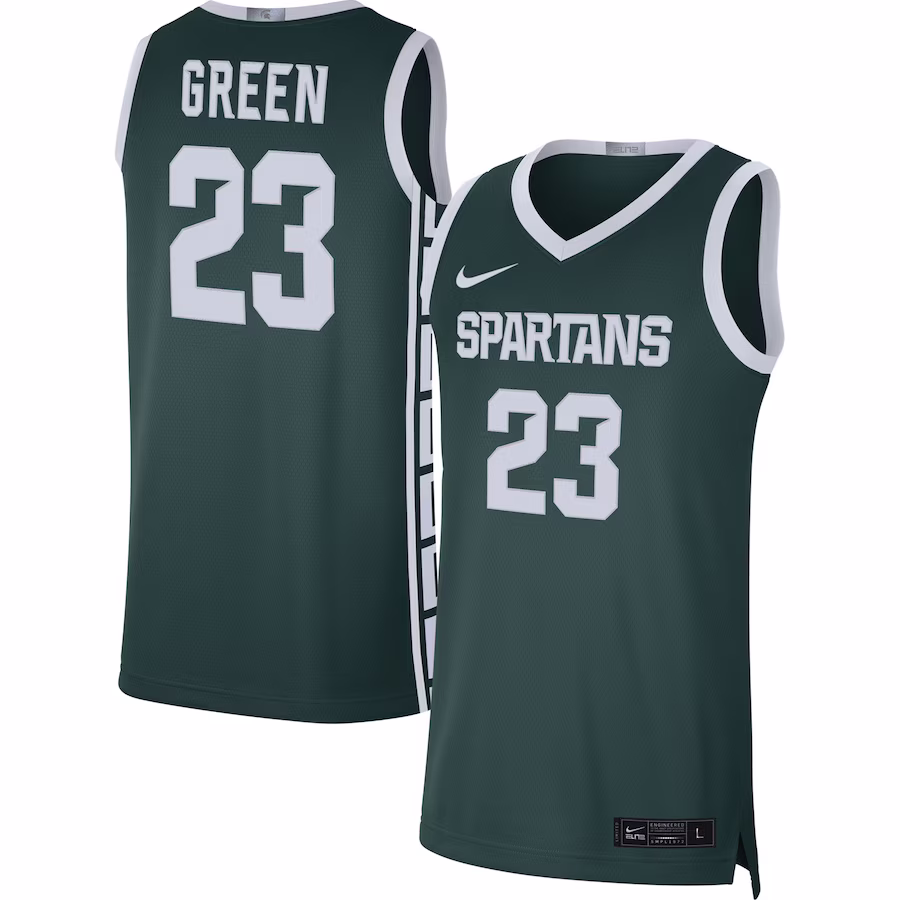 Draymond Green Michigan State Spartans Nike Alumni Player Limited Basketball Jersey - Green - ujerseystore