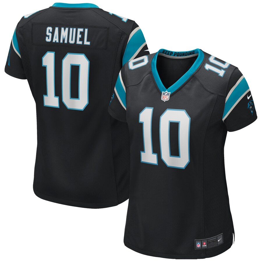 Women's Nike Curtis Samuel Black Carolina Panthers Game Jersey - ujerseystore