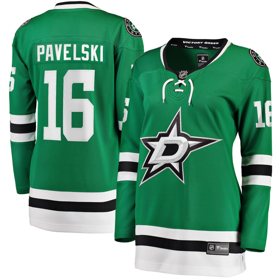 Women's Dallas Stars Joe Pavelski Fanatics Branded Kelly Green Breakaway Home Player Jersey - ujerseystore