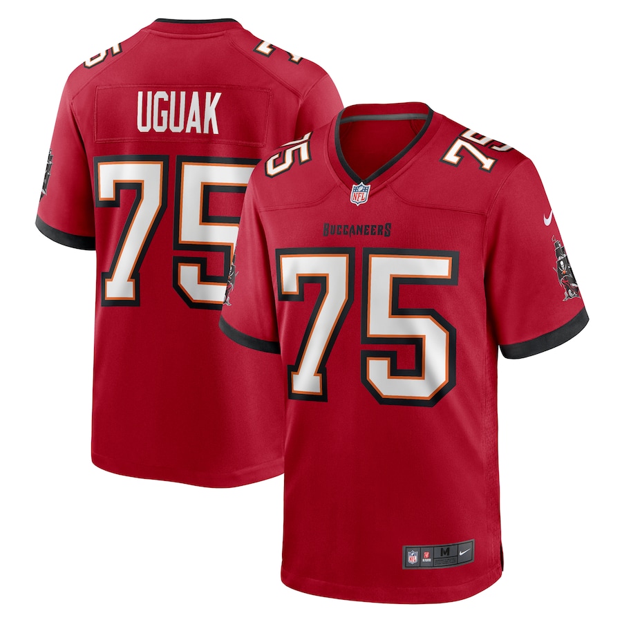 Men's Tampa Bay Buccaneers Lwal Uguak Nike  Red  Game Jersey - ujerseystore