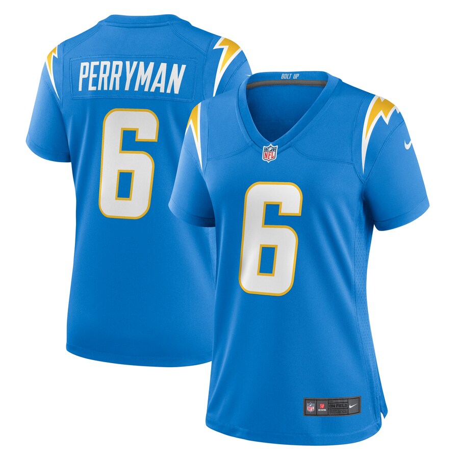 Women's Los Angeles Chargers Denzel Perryman Nike Powder Blue Game Jersey - ujerseystore