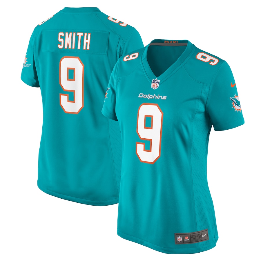 Women's Miami Dolphins Jonnu Smith Nike Aqua Game Jersey - ujerseystore