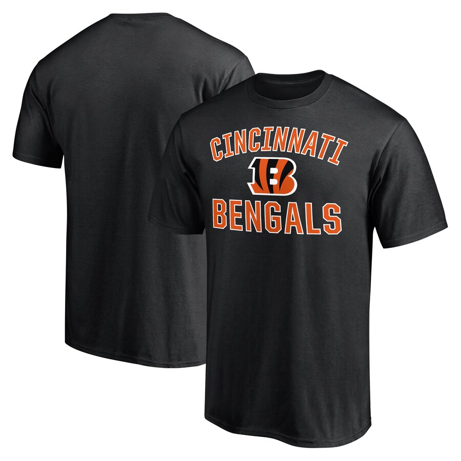 Men's Cincinnati Bengals Fanatics Black  Victory Arch T-Shirt - ujerseystore