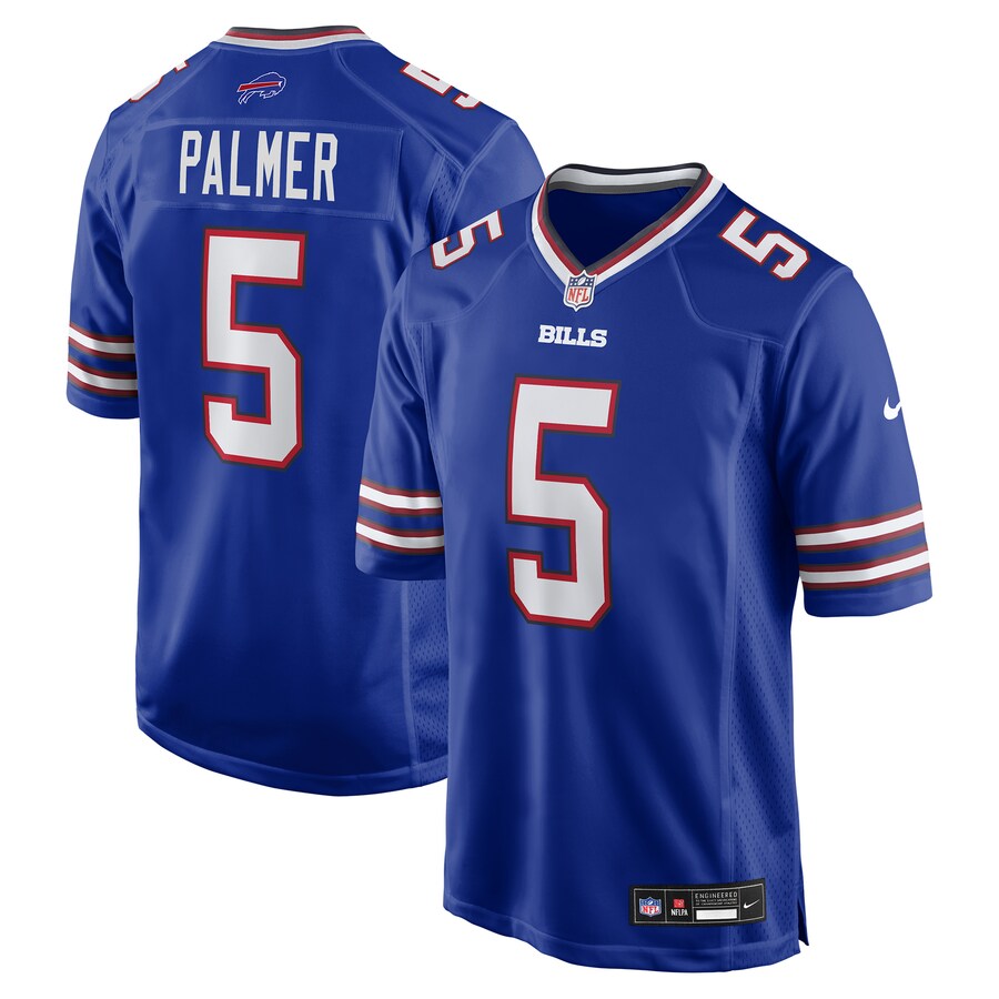 Men's Buffalo Bills Josh Palmer Nike Royal Team Game Jersey - ujerseystore