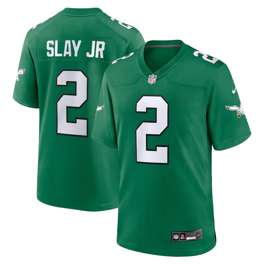 Men's Philadelphia Eagles Darius Slay Nike Kelly Green Alternate Game Player Jersey - ujerseystore
