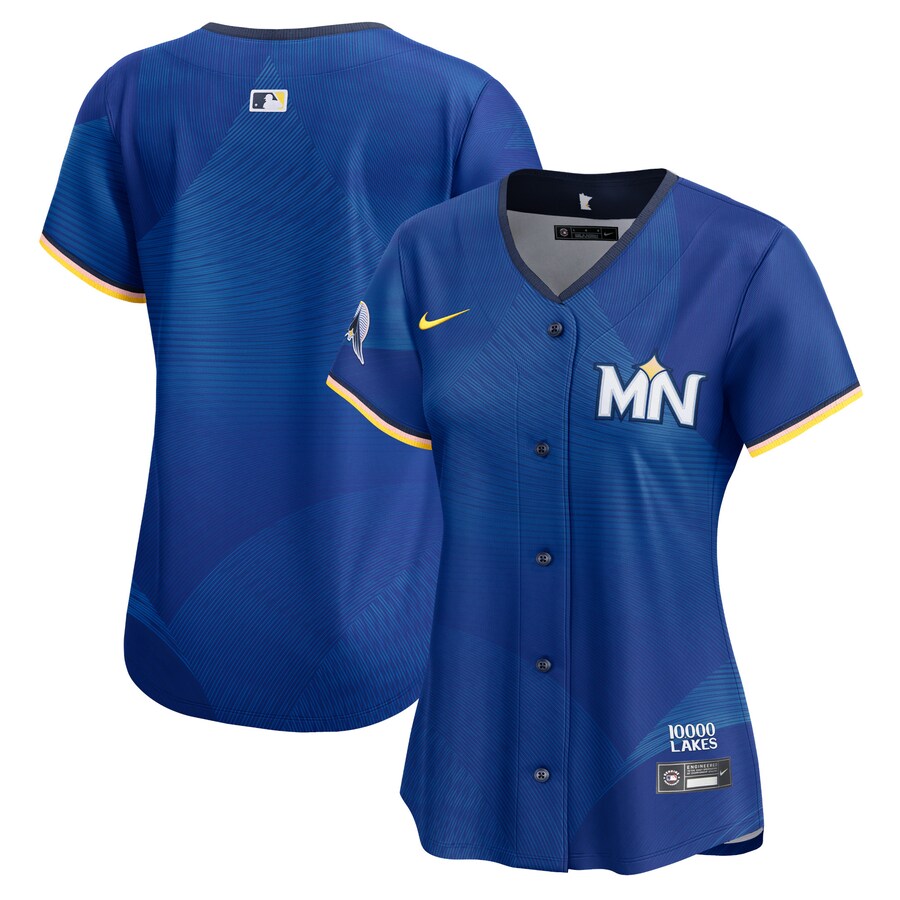 Women's Minnesota Twins  Nike Royal 2024 City Connect Limited Jersey - ujerseystore