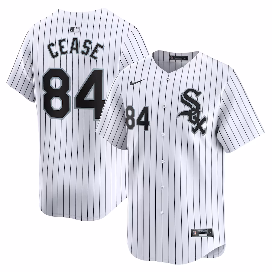 Men's Chicago White Sox Dylan Cease Nike White Home Limited Player Jersey - ujerseystore