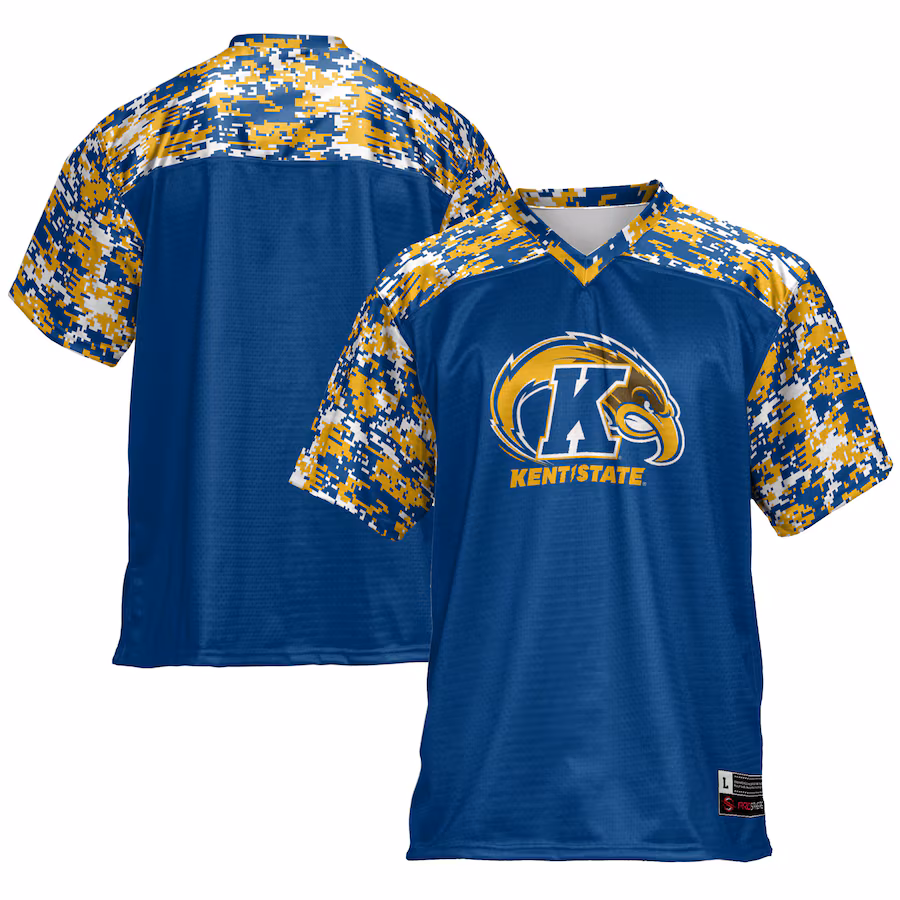 Men's GameDay Greats Navy Kent State Golden Flashes Football Jersey - ujerseystore
