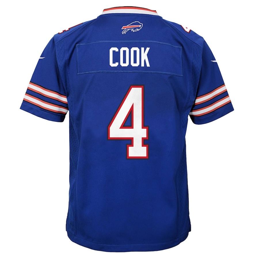Youth Buffalo Bills James Cook Nike Royal Game Jersey - ujerseystore
