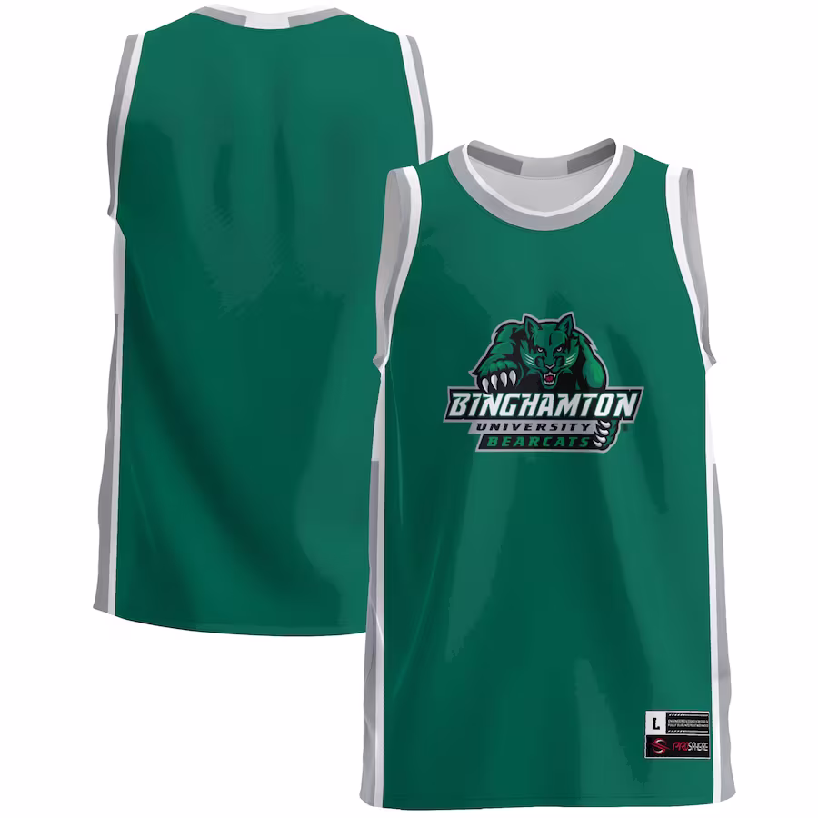 Binghamton Bearcats GameDay Greats  Lightweight Basketball Jersey - Green - ujerseystore