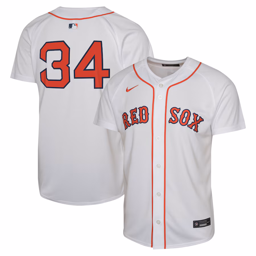 Youth Boston Red Sox David Ortiz Nike White Home Limited Jersey - ujerseystore