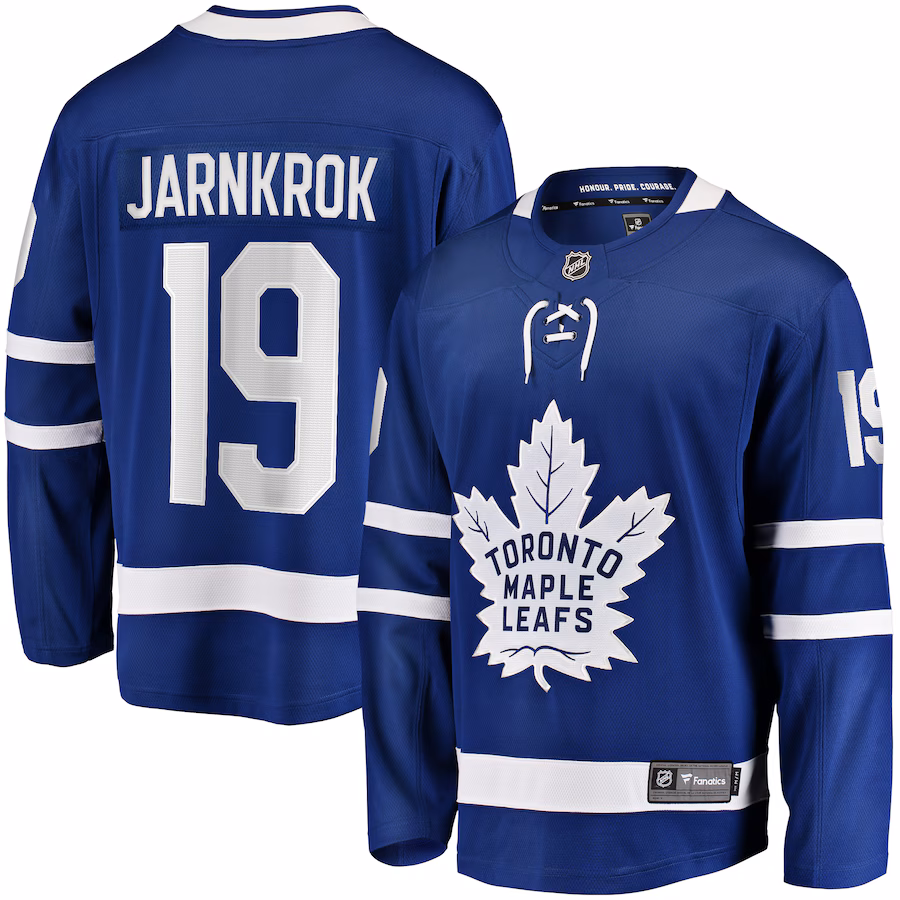 Men's Toronto Maple Leafs Calle Jarnkrok Fanatics Blue Home Breakaway Player Jersey - ujerseystore