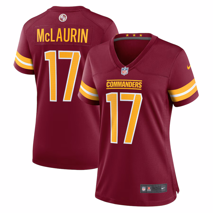 Women's Washington Commanders Terry McLaurin Nike Burgundy Game Jersey - ujerseystore