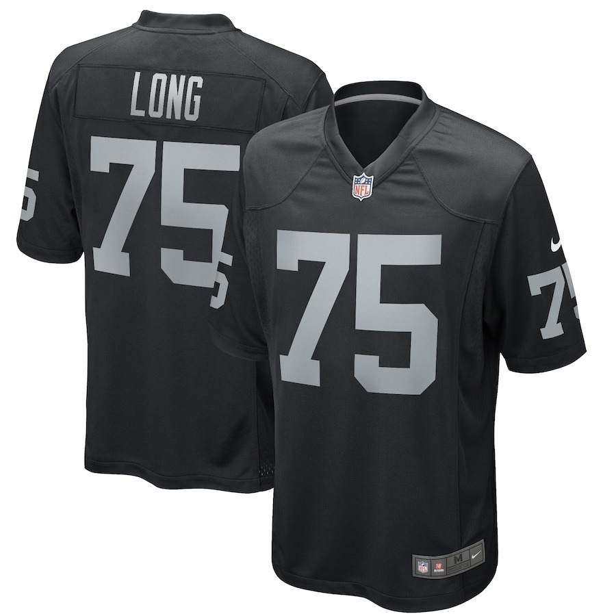 Men's Las Vegas Raiders Howie Long Nike Black Game Retired Player Jersey - ujerseystore